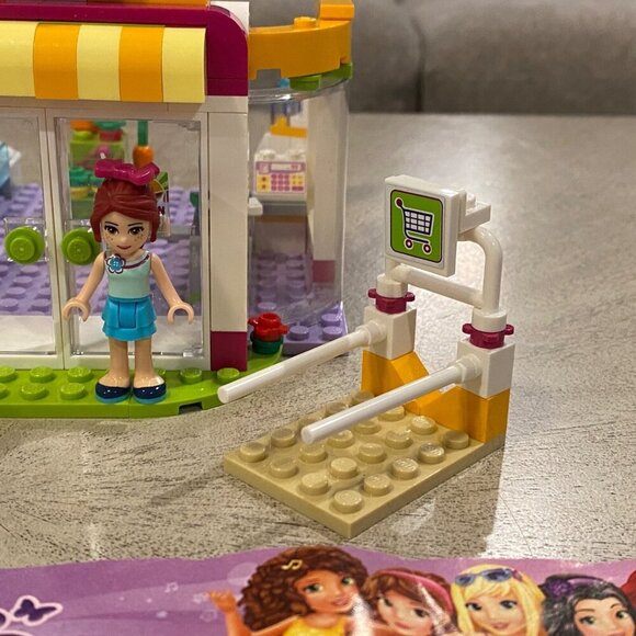 LEGO Friends 41118 Heartlake Supermarket 100% Complete Manuals Minifigures - Picture 4 of 7